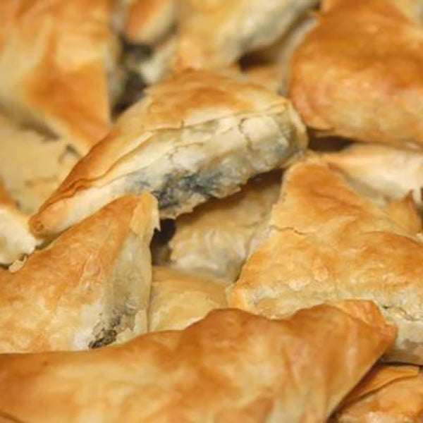 Tyropitakia (mini cheese pies)