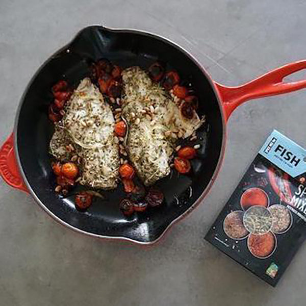 Pan Fried Snapper with Greek Fish Spice Mix