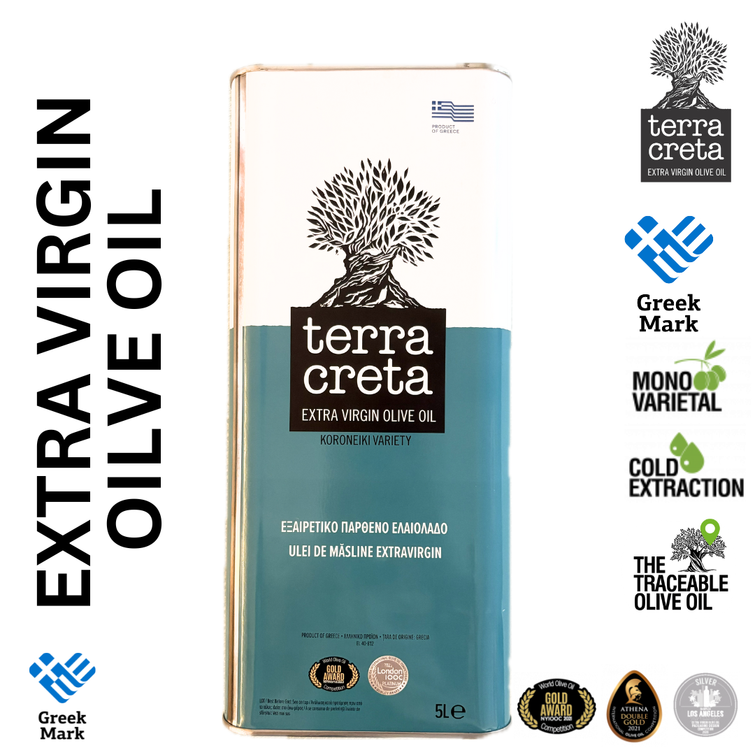 Terra Creta Greek Extra Virgin Olive Oil - 5L