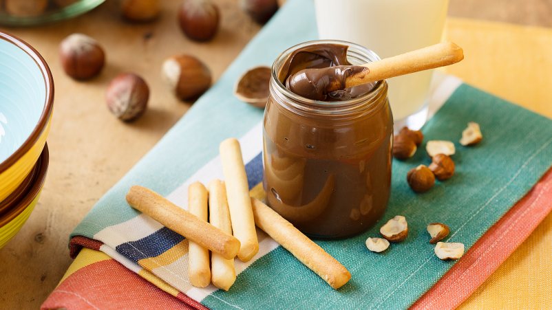 Schar Milly Gris & Ciocc, Italian Breadsticks with a Cocoa Dipping Sauce, Gluten Free - 52gr