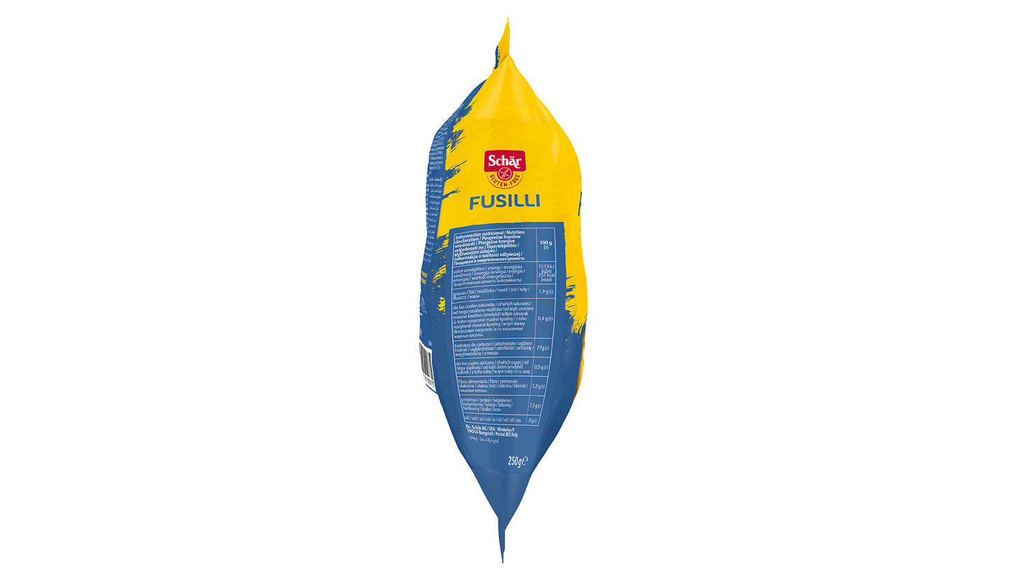 Schar Fusilli Gluten Free Pasta - 250gr