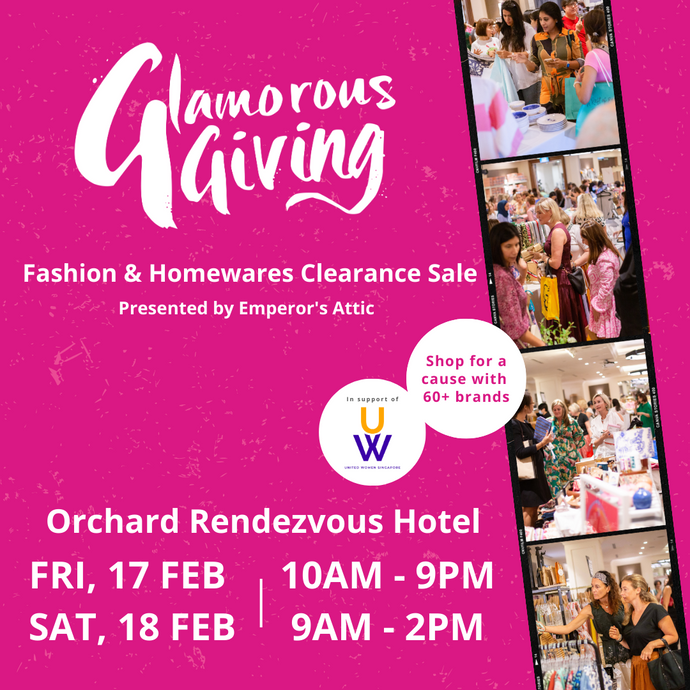 Glamorous Giving 14th Edition..Everyone's favourite sale is back!!!!
