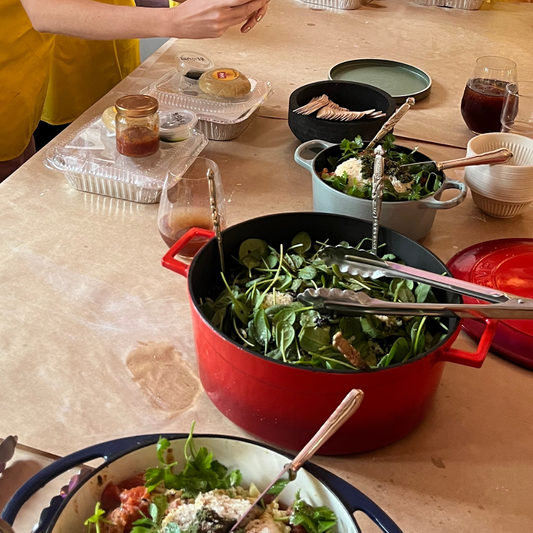 Gluten Free Arugula Pesto with Black Garlic Sauce by Proud Potato Peeler