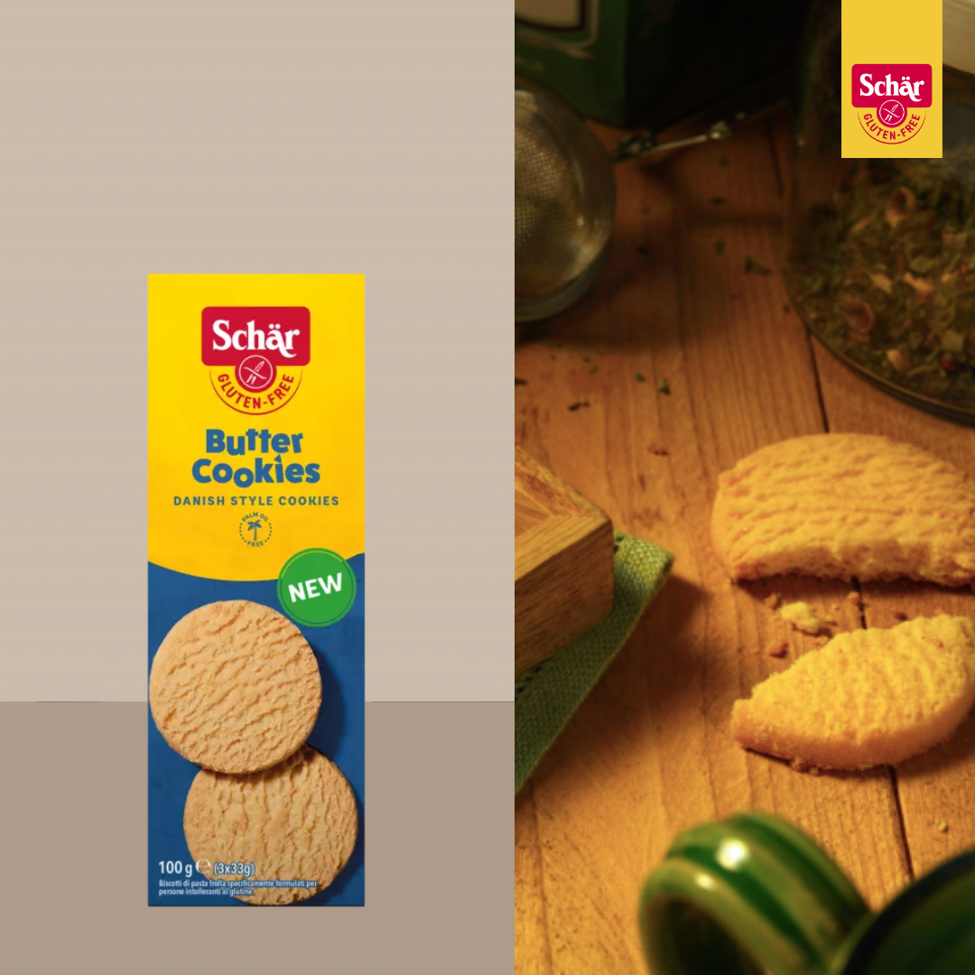 Schar Butter Cookies, Gluten Free - 100gr