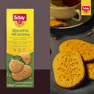 Schar Biscotto All'Avena Oat Cookies, Gluten Free - 130gr