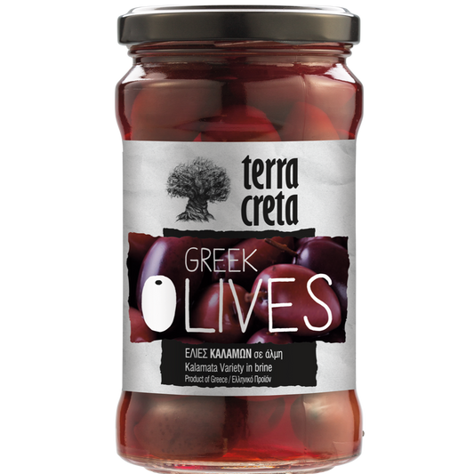 Terra Creta Greek Kalamata Olives - 290gr