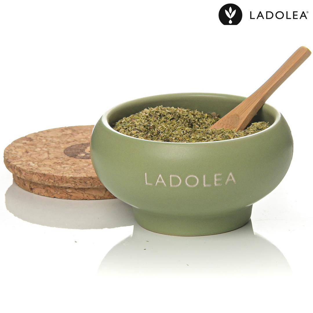 Ladolea Greek Oregano in a Ceramic Pot, 15g