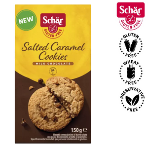 Schar Salted Caramel Cookies, Gluten Free - 150gr