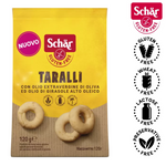Load image into Gallery viewer, Schar Taralli Biscuit with Extra Virgin Olive Oil, Gluten Free - 120gr
