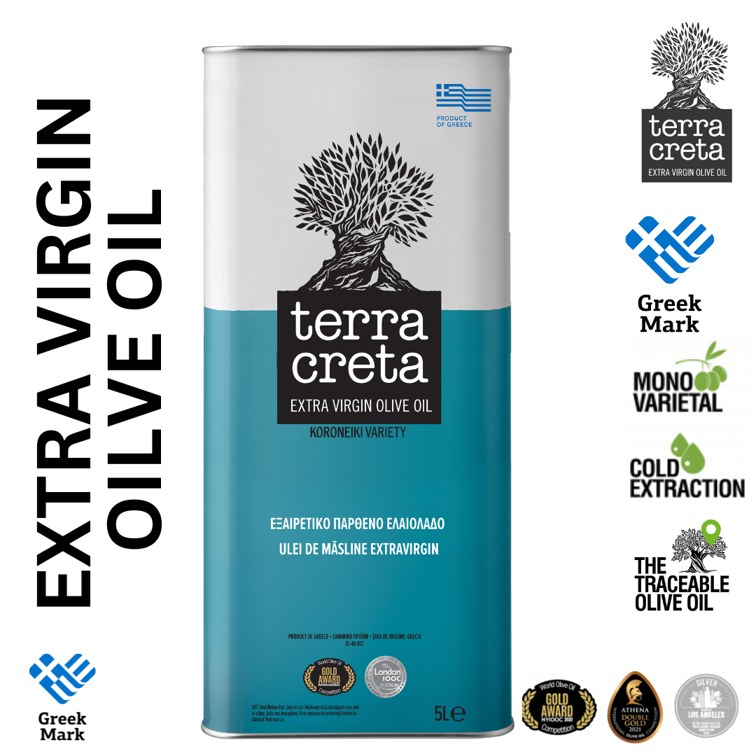 Terra Creta Greek Extra Virgin Olive Oil - 5L