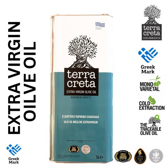 Terra Creta Greek Extra Virgin Olive Oil - 5L