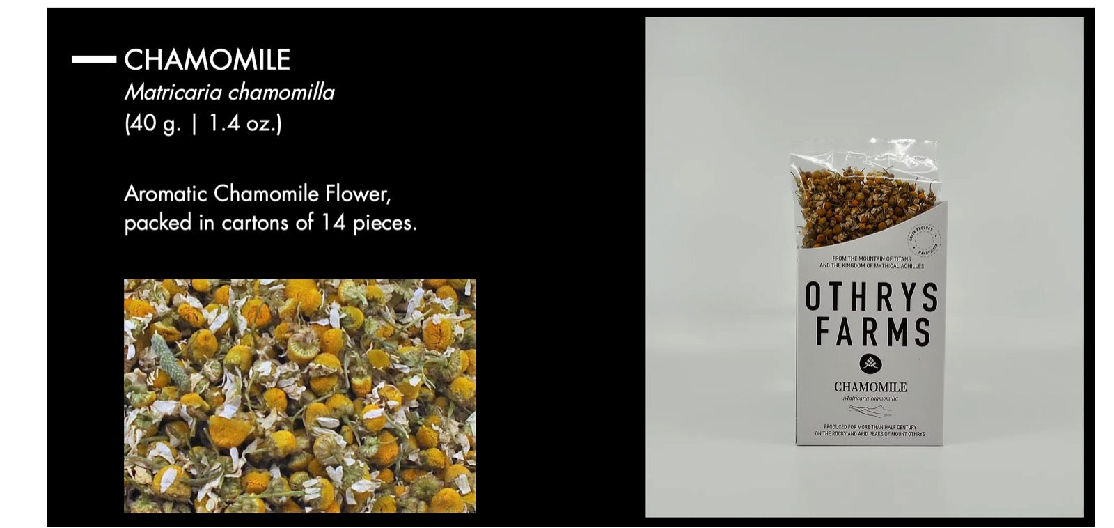 Othrys Farms Greek Chamomile Herbal Tea
