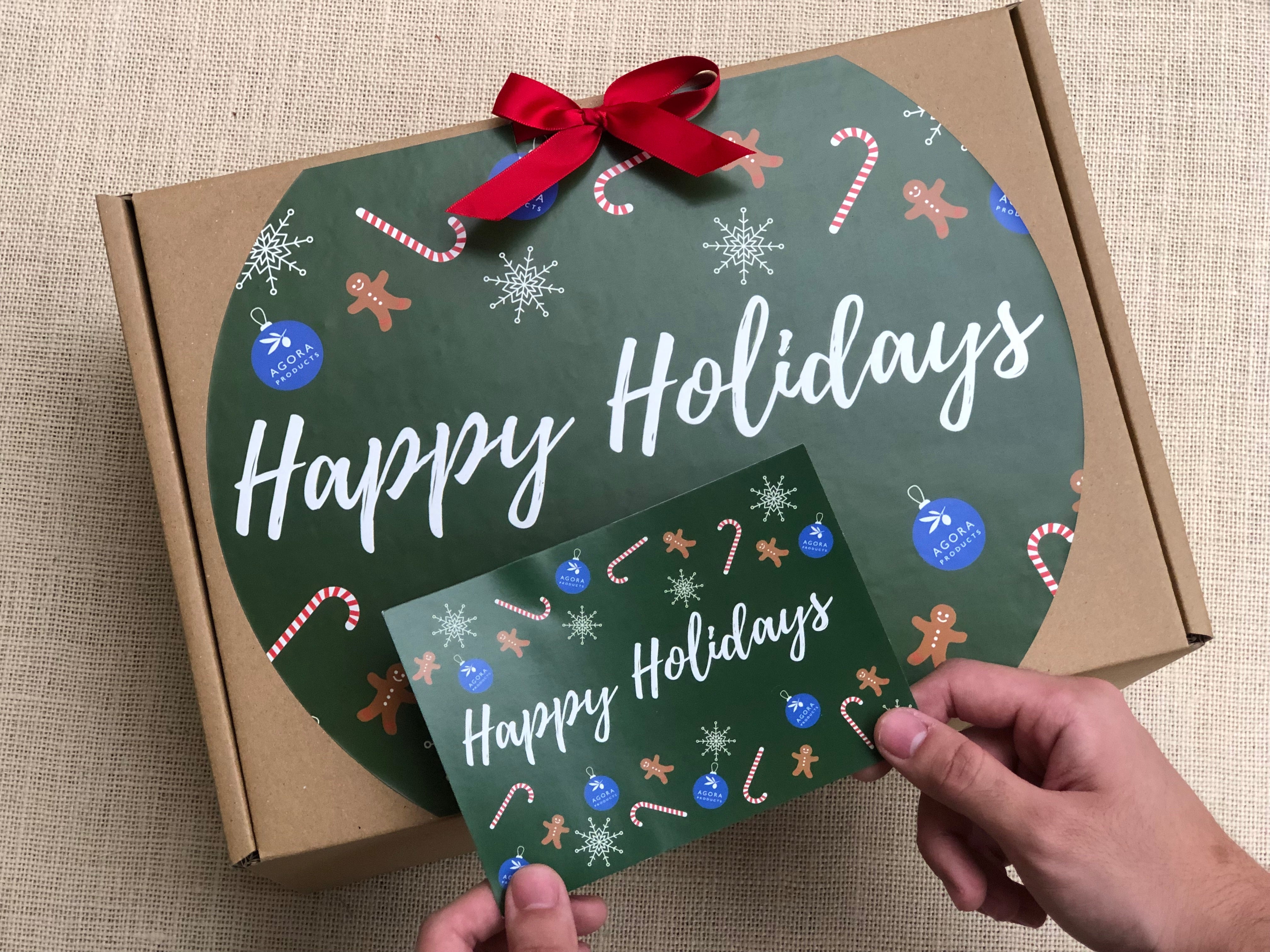 Happy Holidays Gift Box