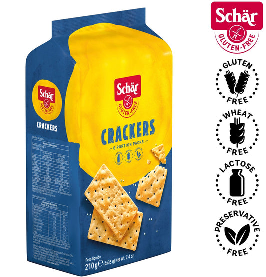 Schar Gluten Free Crackers - 210gr (6x35gr)