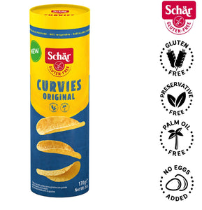 Schar Curvies Gluten Free Original (chips)  -  170gr