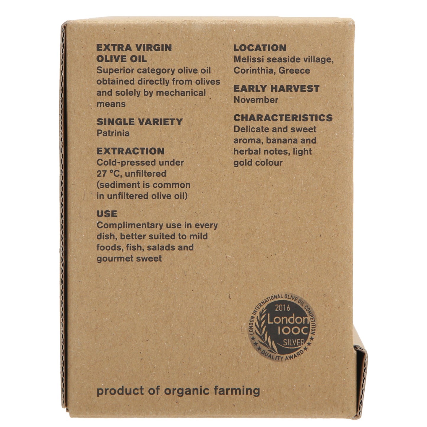 Ladolea Organic Greek Extra Virgin Olive Oil in a traditional White Ceramic Pot - 200ml