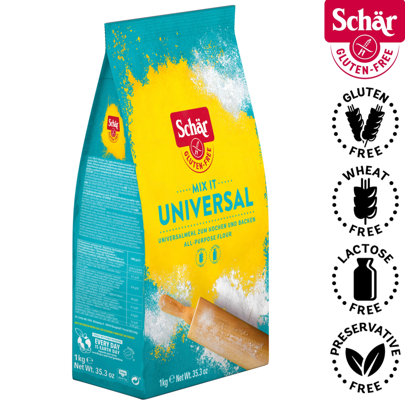Schar Mix It! Gluten Free Universal Flour - 1KG