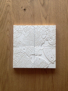 Singapore Cement Coasters in White-Agora Products