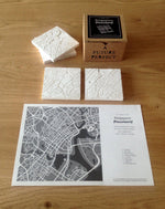 Load image into Gallery viewer, Singapore Cement Coasters in White-Agora Products
