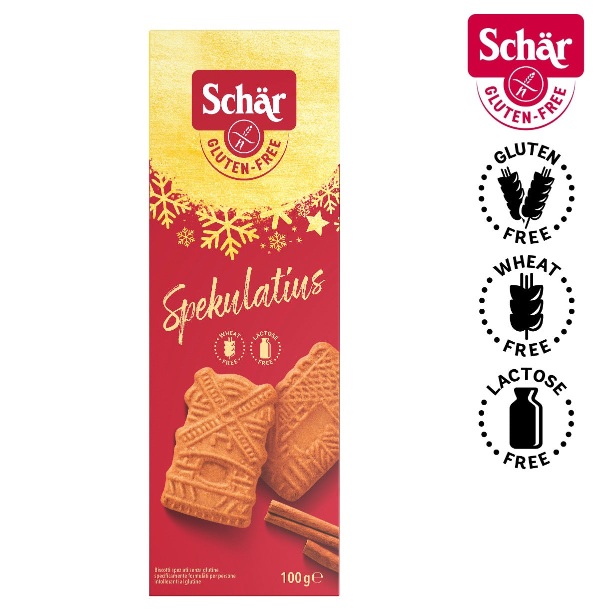 Schar Gluten Free Spekulatius - Spiced Cookies, 100gr