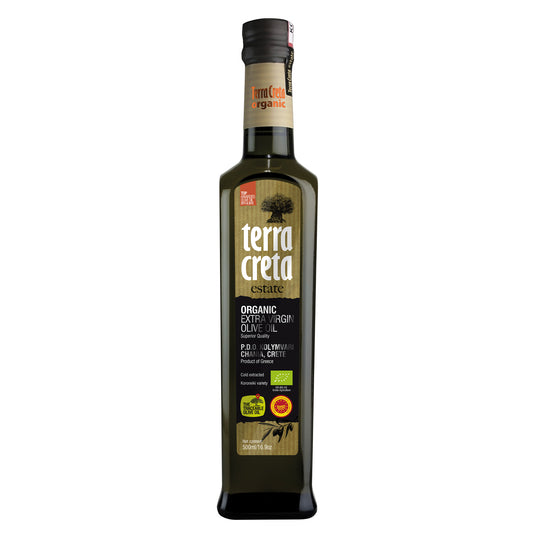 Terra Creta Estate Organic Greek Extra Virgin Olive Oil - 500ml