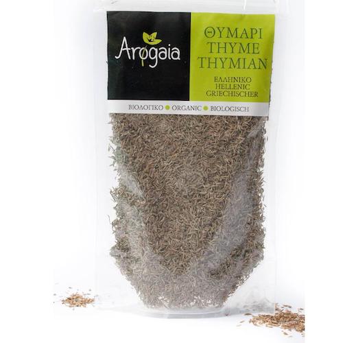 Arogaia Organic Thyme in a resealable bag-Agora Products
