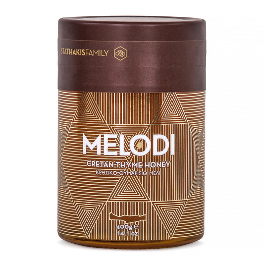 MELODI Greek Cretan Raw Thyme Honey - 400gr