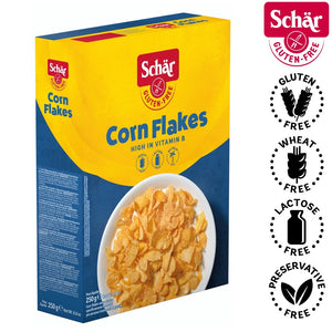 Schar Gluten Free Corn Flakes Breakfast Cereal - 250gr