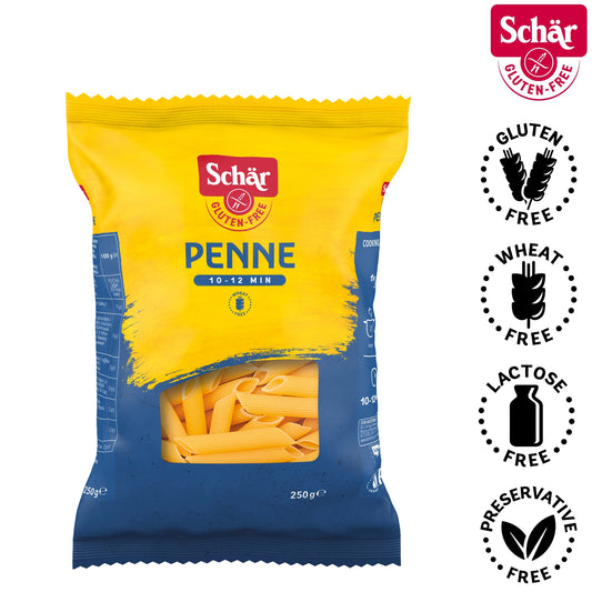 Schar Penne Pasta, Gluten Free - 250gr