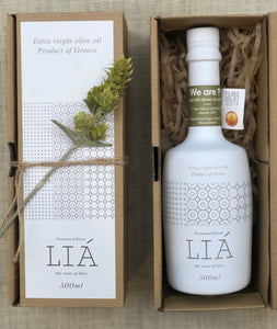 LIA Premium Greek Extra Virgin Olive Oil - 500ml