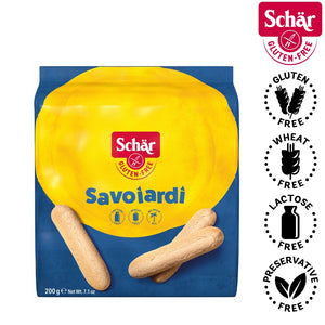 Schar Gluten Free Savoiardi, Biscuits for Tiramisu - 200gr
