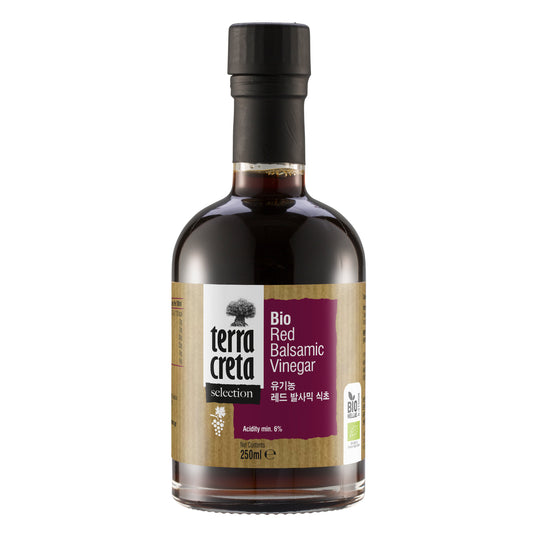 Terra Creta Organic Greek Red Balsamic Vinegar - 250ml